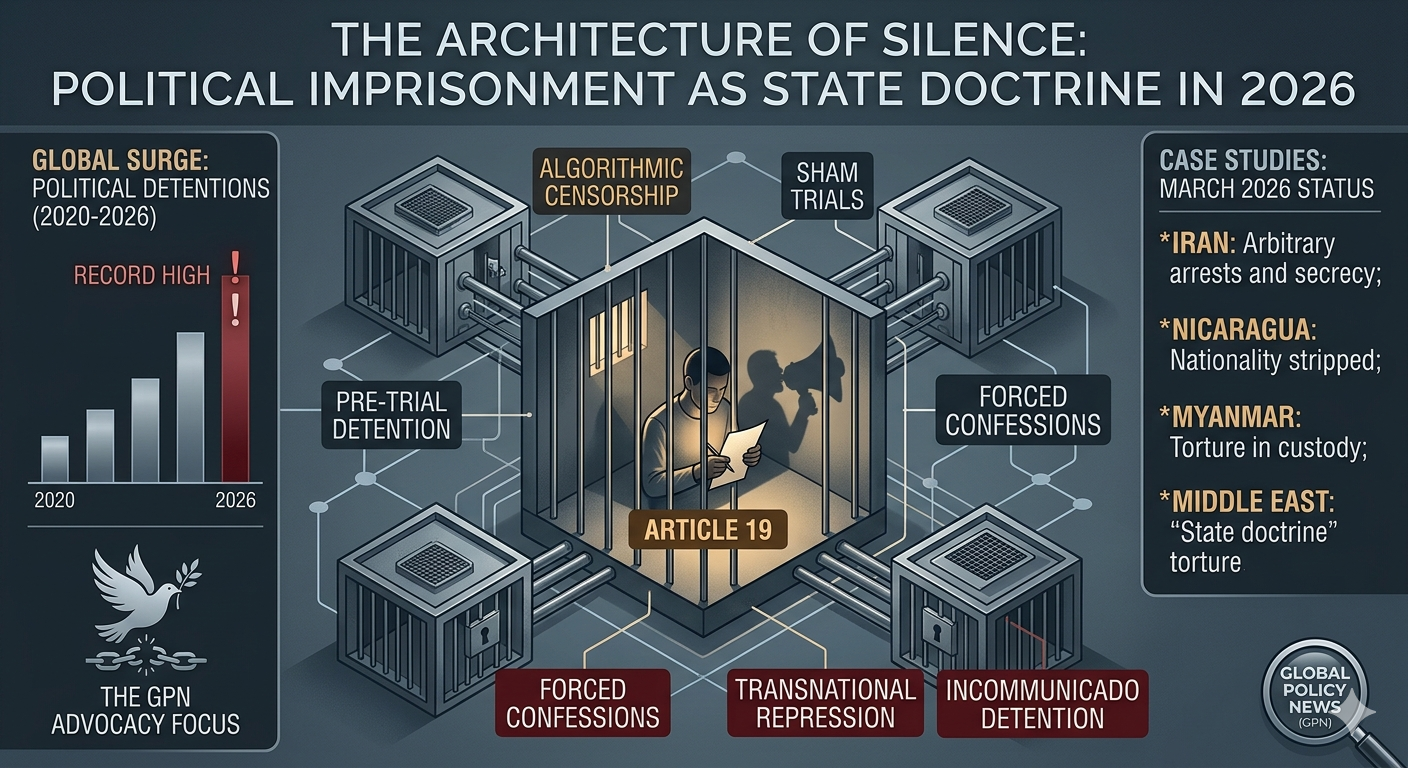 The Architecture of Silence: Political Imprisonment as State Doctrine in 2026