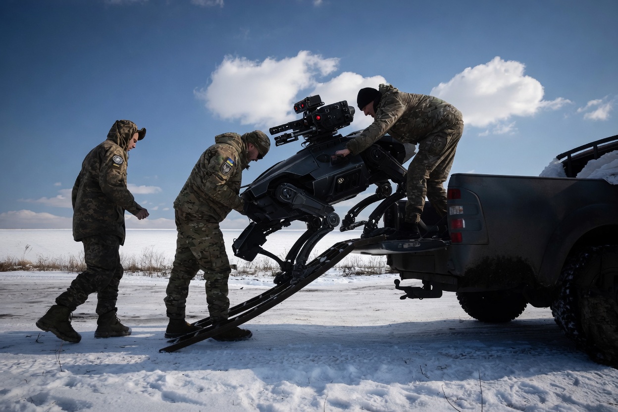 Autonomous Warfare Emerges: Drones and AI Systems Redefine the Russia–Ukraine Battlefield